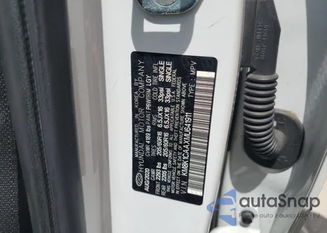 2021 Hyundai Kona Se из США, поврежденный, VIN KM8K1CAAXMU641911